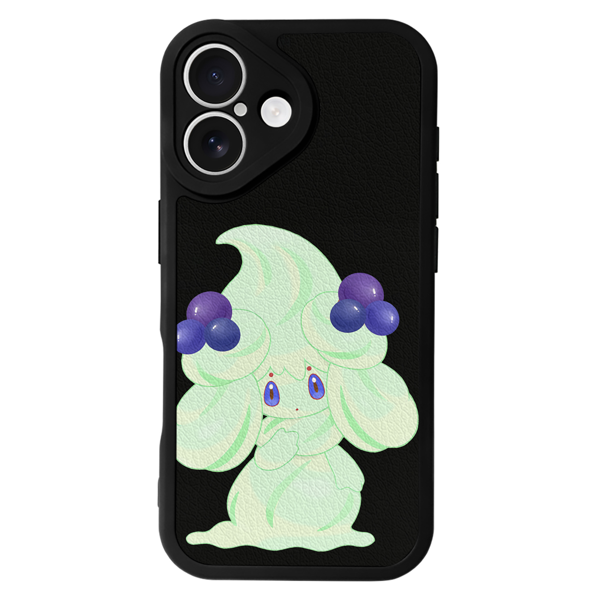 （画像用） ポケットモンスター Pokémon 【iPhone 16シリーズ対応】シリコンスマホケース（レザー調） 材質：シリコン
